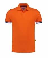 Goedkope oranje fan polo poloshirt