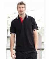 Goedkope poloshirt heren geruite details